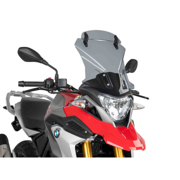 Puig Touring Screen With Extender Light Smoke